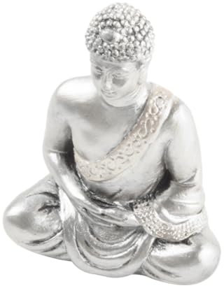Alipis Buddhistische Statue Harz-Ornament Wohnzimmer- Buddha-Figur Heimkunst Inspirierender Dekorationsartikel