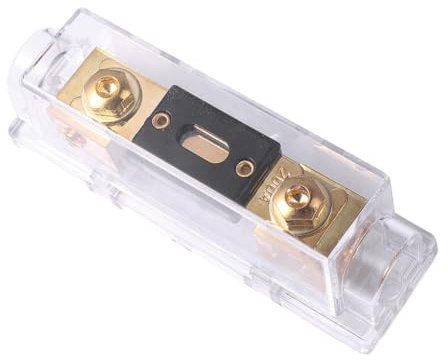 ETHZZLE 200a Sicherungshalter Für Auto-audio Inline Anl Sicherungshalter Mit Transparentem Gehäuse Hochwertige Und Langlebige Lösung Für Sichere Stromversorgung in Fahrzeugen
