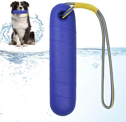 Hundespielzeug,Wasserspielzeug für Hund,22cm Schwimm Spielzeug Wasser | Interaktives Hundespielzeug Hundetraining mit Nylon Rope Trainieren Apportieren im Wasser Spielzeug Mittelgroße,Große Hunde