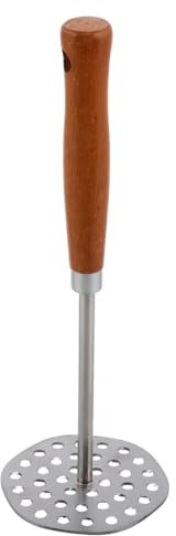 HOMOBABE Schiacciapatate Acciaio Inossidabile Utensile Versatile Per Purè Di Patate e Altri Alimenti Facile Da Pulire e Maneggiare Per Cucina Domestica e Professionale