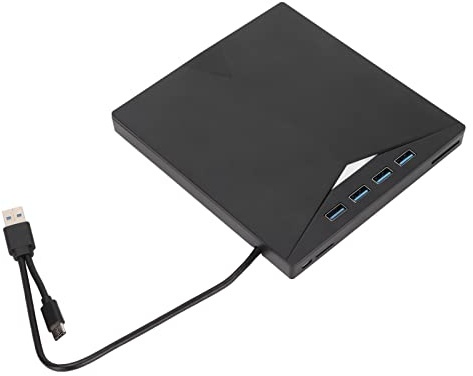 Lecteur de DVD Externe, Lecteur de CD/DVD RW Portable USB 3.0/Lecteur DVD/VCD, graveur de CD ROM for Ordinateur de Bureau, Compatible avec Windows/Linux/OS X/2816
