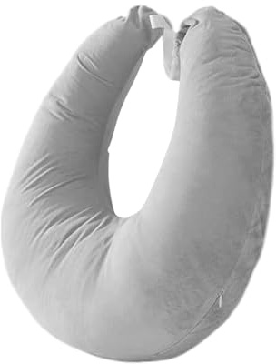 Genérico Cojín para Brazos - Almohada de Ganchillo | Cojín Ergonómico en Forma de U para Lectura, Trabajo, Niños, Ver Televisión, Sofá, Tejer, Adultos