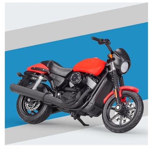 Motorcykel Miniatyrmodell Samlarobjekt 1:18 För Street 750 2015 Die Cast Collection Motorcycle Model Hobby