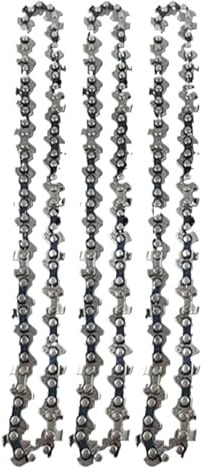 QPSYYB Chaîne de tronçonneuse 6 for mini-tronçonneuse, mini-chaînes en acier, tronçonneuses électriques, 37 nœuds, 18 couteaux, accessoire rechange for chaîne,1211