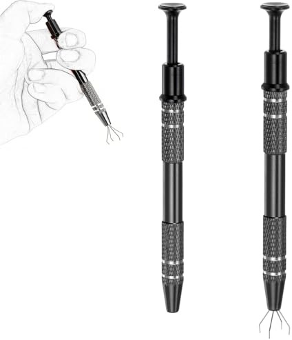 Pinces à Tétons pour Femme – Pinces Tétons Métal Accessoire BDSM pour Couples, Pinces Mamelons Fetish Toy pour Préliminaires, Jeu Sensuel et Jeux de Rôle