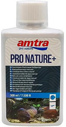 Amtra Pro Nature Plus - Tratamiento De Agua Natural Para Acuarios, Bioacondicionador Para Acuarios, Formato 300 Ml