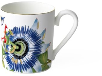 Villeroy & Boch Amazonia Kaffeebecher im Geschenkkarton, Edles Geschirr aus Premium Bone Porzellan, 24 x 24 cm, Bunt, 1035149651