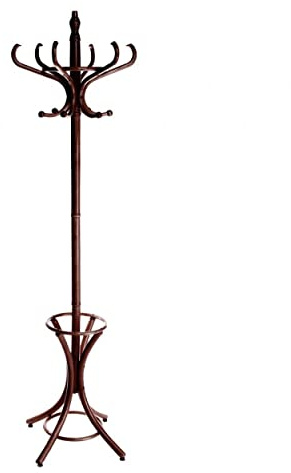 HOGAR Y MAS Garderobenständer, Modell Thonet, Mahagoni, aus natürlichem Holz, für Zuhause und mehr