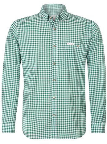 Stockerpoint Camicia da Uomo, Verde (Verde Scuro), M