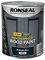 Ronseal 10 Year Weatherproof 2 in 1 Wood Paint Midnight Blue Satin 750ml