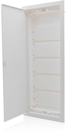 ‎Intratec Kommunikationsverteiler Unterputz, IP40 – Multimediaverteiler für Full Connected Home, DIXBOX-XT Serie, Schaltschrank für Multimedia-Systeme, 842 x 346 x 92 mm, Weiß