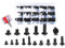 Surtido de micro tornillos M2 M2.5 M3, tornillos de cabeza plana cruzada redonda, kit de tornillos de reparación para ordenador portátil HDD SSD - 450 piezas, con destornillador