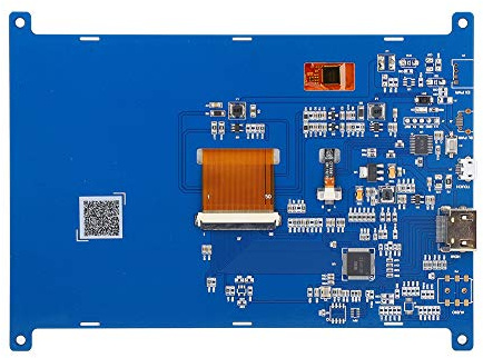 Sazao Écran IPS à rétroéclairage LED, écran Tactile, pour écran HDMI