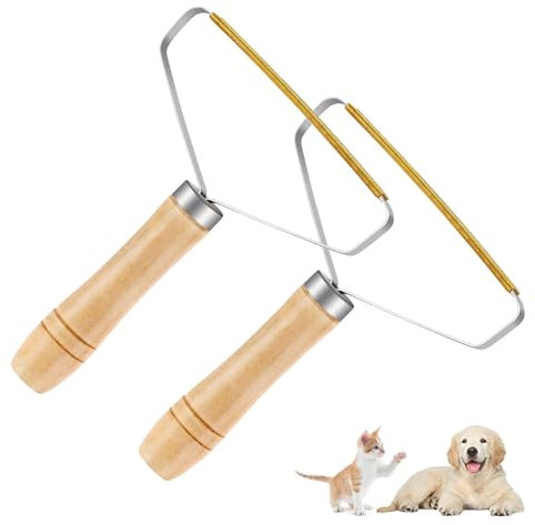 2 Brosse Anti Poils Animaux,Rasoir Anti Bouloche,Brosse Manuel Anti Poil,Retire Les Poils Incrustés sur Tapis,Canapé,Vêtements,Siège Voiture,Textile