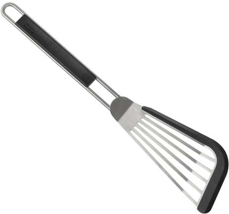 KUHN RIKON Essential Soft Edge Wender, Silber | Ideal für antihaftbeschichtetes Kochgeschirr