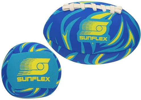 Sunflex® Miniballs Flames Bluefire | sehr griffig & lässt Sich ideal Werfen & Fangen für Kinder | knautschbar weich & lässt Sich ohne Verletzungsgefahr greifen | extrem robust & wasserfest