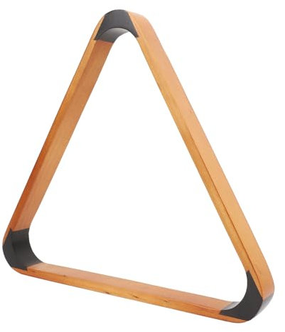 Asixxsix Pool Billiard Ball Rack, Pine Wood Billiard Pool Ball 9 Ball Triangle Racks, 9 Ball Diamond Pool Ball Racks, Pool Table Accessories, Pool Ball Triangle Rack