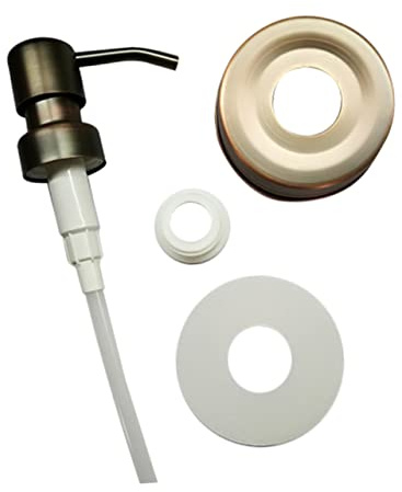 Stainless Steel Lotion Bottle Replacement Pump Press Type Dispenser | Soap Bottles and Lotion Bottles, Efficient Hand Press Control, Home Bathroom Use