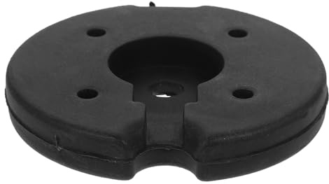 VOSAREA Pied De Lampe Rond 130x20 Mm En Fer Poids Lesté Pour Lampadaire Stable Accessoire Diy Lampe De Bureau Usage Intérieur