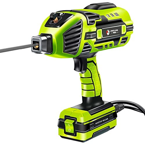 Soldadora de arco portátil de mano, pistola de soldadura eléctrica pequeña automática de doble uso, ideal para proyectos de bricolaje, fácil de usar