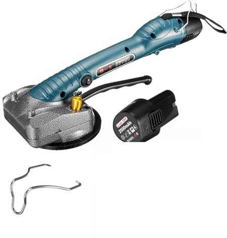 Vibreur Carrelage, Vibrateur de carreaux portables for carreaux de plancher 100x100cm de carreaux de plâtre de plancher Portée avec pile outil de nivellement de vibrateur de plancher automatique(1x Ba