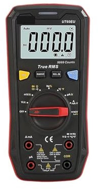 Mini multimètre numérique UT60EU, 1000V AC, testeur de tension et de courant, testeur automobile, test de température des condensateurs