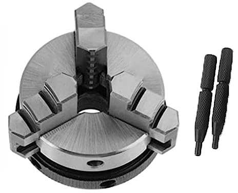 Mandril autocentrante, Juego de mandriles for torno de carpintería K01-50 de 3 mordazas autocentrantes de 2 pulgadas (paquete de 3)