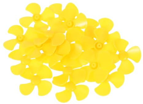 POPETPOP Mini Hélices de Motor para Modelos de Aviones, Diseño Aerodinámico, 20 Piezas, Orificio de 1,5mm, para Educación Tecnológica y Decoracion Verano