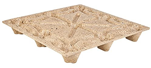 Propac z-pals114 Paletten aus gepresstem Holz, 114 x 114 cm, 9 Füße
