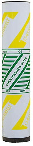 Chesterfelt Shed Roofing Felt | Green Mineral Felt | Standard Grade 10m roll