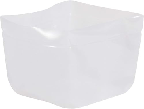 VIVANNO Kunststoffeinsatz 48x48x35 cm - Flexibler Blumenkübel-Einsatz | Wasserdichter Pflanzkübel-Einsatz aus Kunststoff für eckige Gefäße, zuschneidbar und biegsam, 67 Liter Volumen