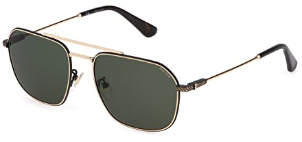 Police SPLF64 Occhiali, Shiny Total Rose Gold, 60 da uomo, Shiny Total Rose Gold