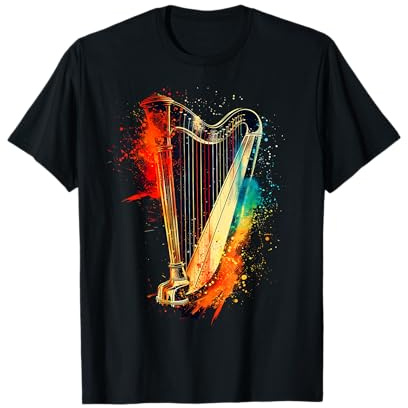 Harfe für Männer, Frauen und Kinder T-Shirt