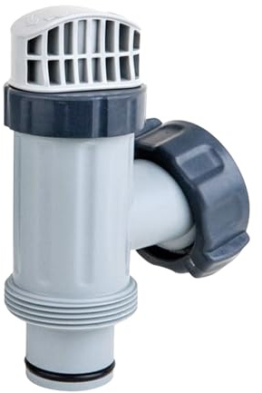 Nexoria Válvula de Desagüe y Émbolo para Piscina, Válvula de Pistón, Bomba de Filtro con Accesorios para Intex, Válvula de Cierre y Piezas de Repuesto
