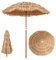 COSTWAY Parasol de Jardin Exterieur Ø175 cm, Inclinable et Hauteur Réglables 140-190 cm, Parasol Hawaïen Exotique en Paille PP à 5 Couches, Sac de Transport, 8 Baleines, pour Jardin Plage Piscine