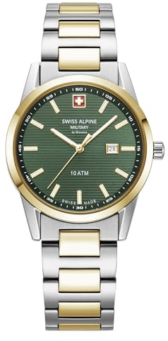 swiss alpine military Damen Uhr Analog Quarz 77767.1 Edelstahl