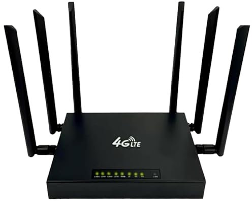 Punto di accesso wireless Ultra Link | Punto di accesso WiFi gratuito UltraLink | Router Internet Ultra-Link con 6 antenne omnidirezionali | Router intelligente WiFi 6 per telefono cellulare, laptop