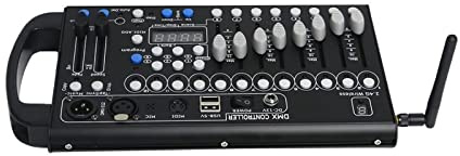 DJ Controller 92 Channel Mini Controller Wireless DMX512 Light Console Effect For DJ Equipment Stage Commercial Lighting for Dj Lights Par Lights Moving