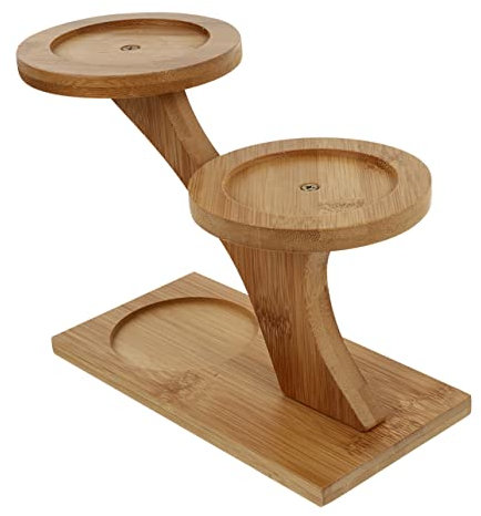 Toyvian Mensola per Piante da in Legno Portavasi per Vasi da Scaffale per o Balcone Design Moderno per Decorare Soggiorno e