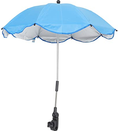 VICASKY Paraguas para Cochecito Parasol Clip Accesorio de Playa para Silla Protección UV