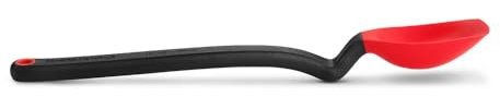 Dreamfarm Supoon Antiaderente Sit-Up Silicone Raschiante, Servire, Cucchiaio da Cucina Misura 5ml Tsp & 15ml Tbsp - 11 Rosso