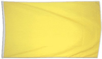 XXL Flagge Fahne Einfarbig Gelb 150 x 250 cm