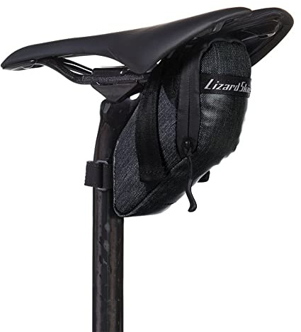 Lizard Skins Bicycle Cache Saddle Bag Jet Black Medium