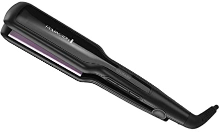 Remington 1 3/4 Flat Iron, Hair Straightener with Anti-Static Technology, 30-Second Heat Up & 60 Minute Auto Shut-off, 30% Longer Ceramic Floating Plates, Titanium + Ceramic Coating