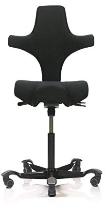 HAG Capisco Drehstuhl 8106 Bezug XTREM Havanna YS009 black Bürostuhl Sattelstuhl