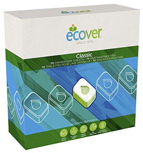 Ecover | Dishwasher Tablets - 70 Washes | 1 x 1.4kg