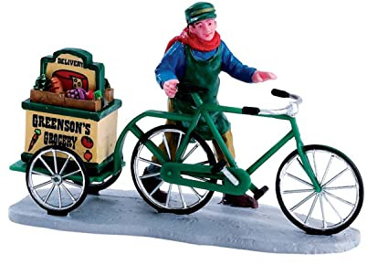 Lemax - Greenson´s Grocery Delivery - Figuren & Zubehör - Polyresin - Kleine Weihnachtswelt