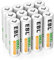 EBL AA Akku 2800mAh wiederaufladbare Mignon AA Batterien Typ NiMH 12 Stücke, 1,2V AA Batterie
