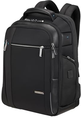 Samsonite Spectrolite 3.0 - Laptop Ryggsäck 15.6 (42.5 cm) – Business & Skolryggsäck med Smarta Funktioner, Ergonomisk, Praktisk Inre Uppdelning - 23/26.5L - Svart