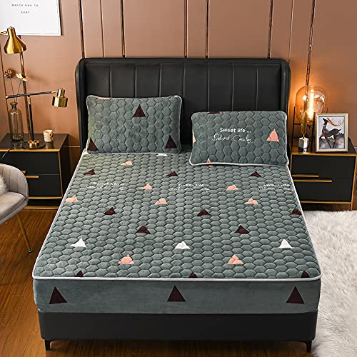 HAIBA Spannbettlaken für King-Size-Bett, ultraweiche, knitterfreie Mikrofaser, hypoallergen, Tiefe Tasche (Kingsize)，180cmx200cm+30cm
